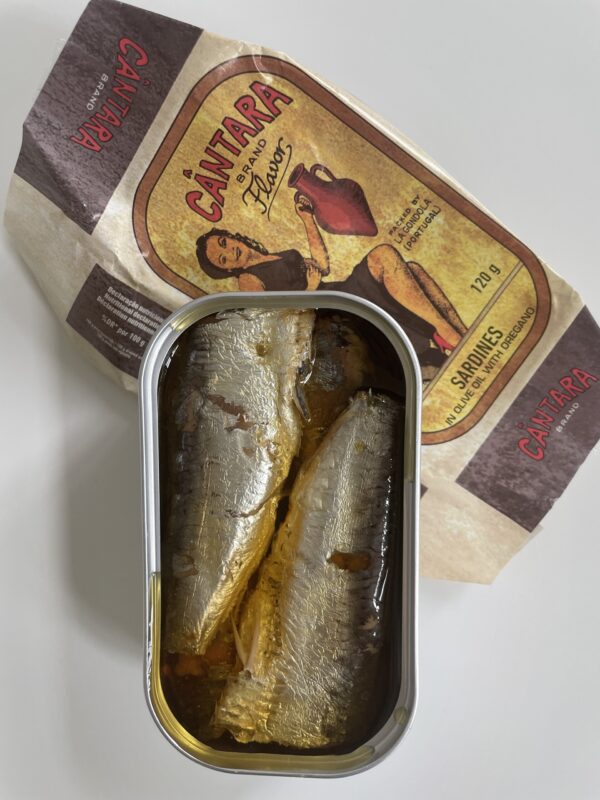 Sardines met oregano, brievenbus cadeaus